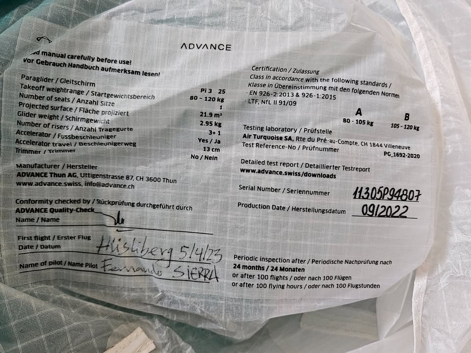 Advance PI3 White Size 25 3